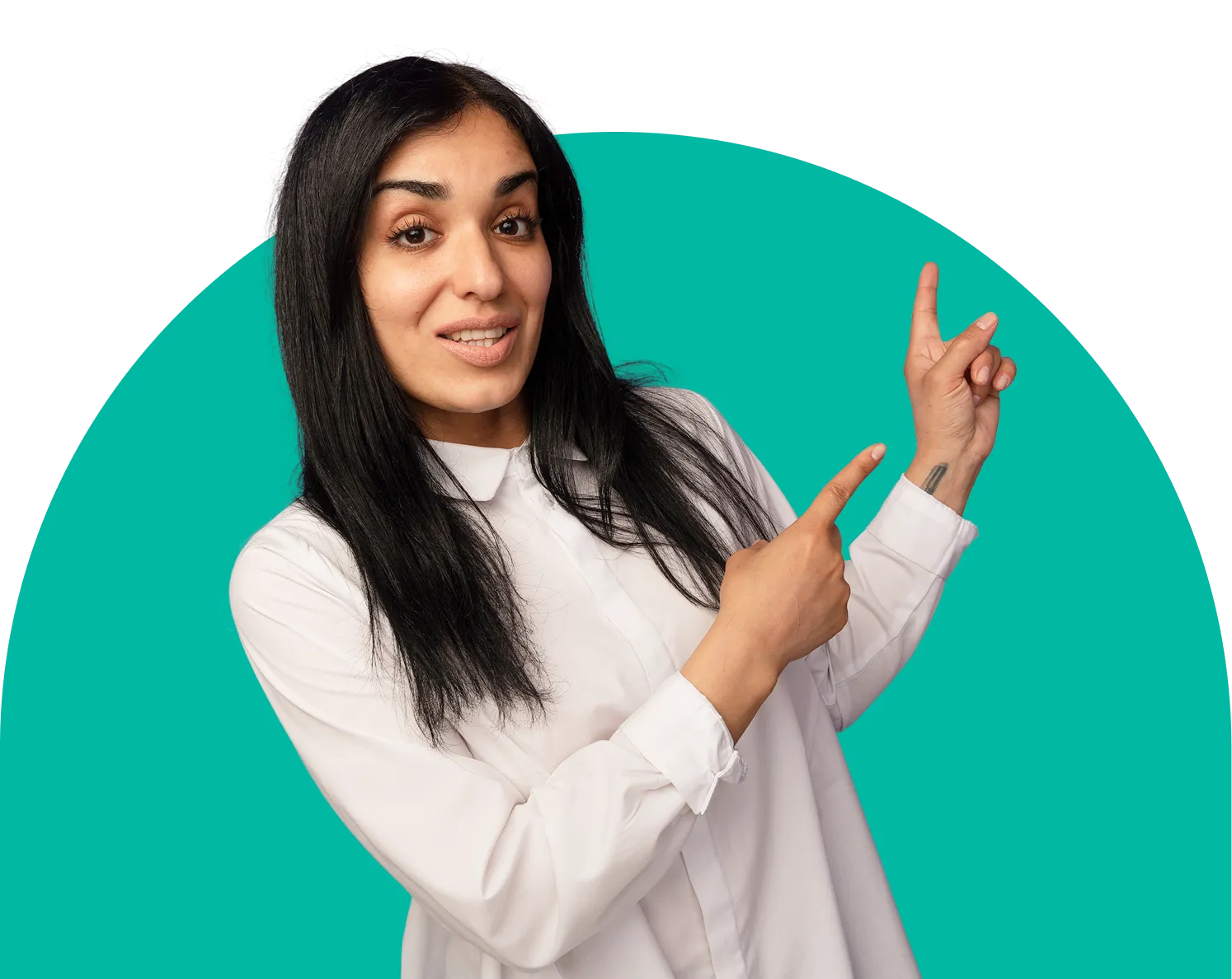 A person with long hair wearing glasses is sitting at a desk, looking at a laptop screen, and biting a yellow pencil in frustration. There is a cup filled with colored pencils in the foreground.